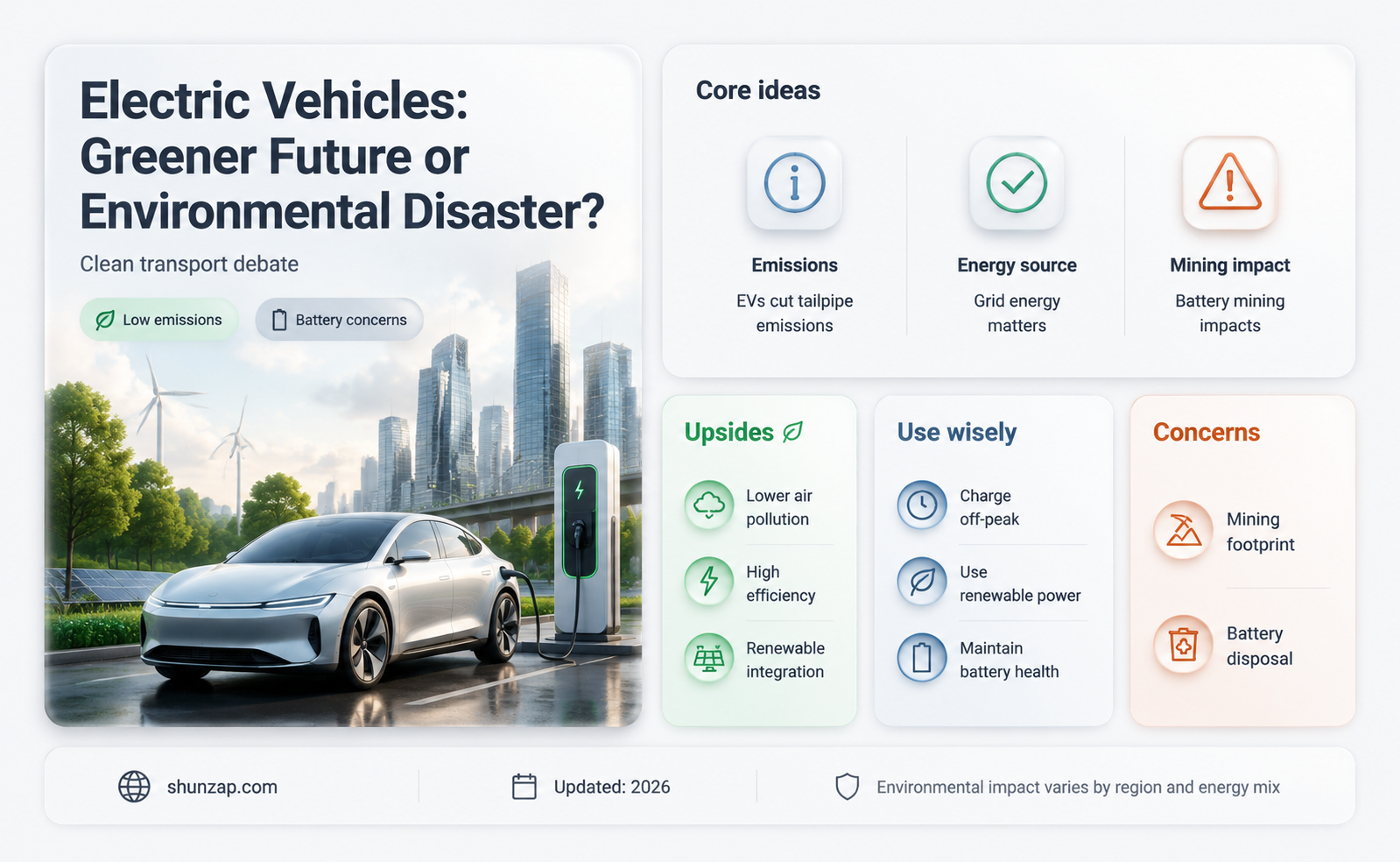 are electric vehicles better for the environment thesis statement