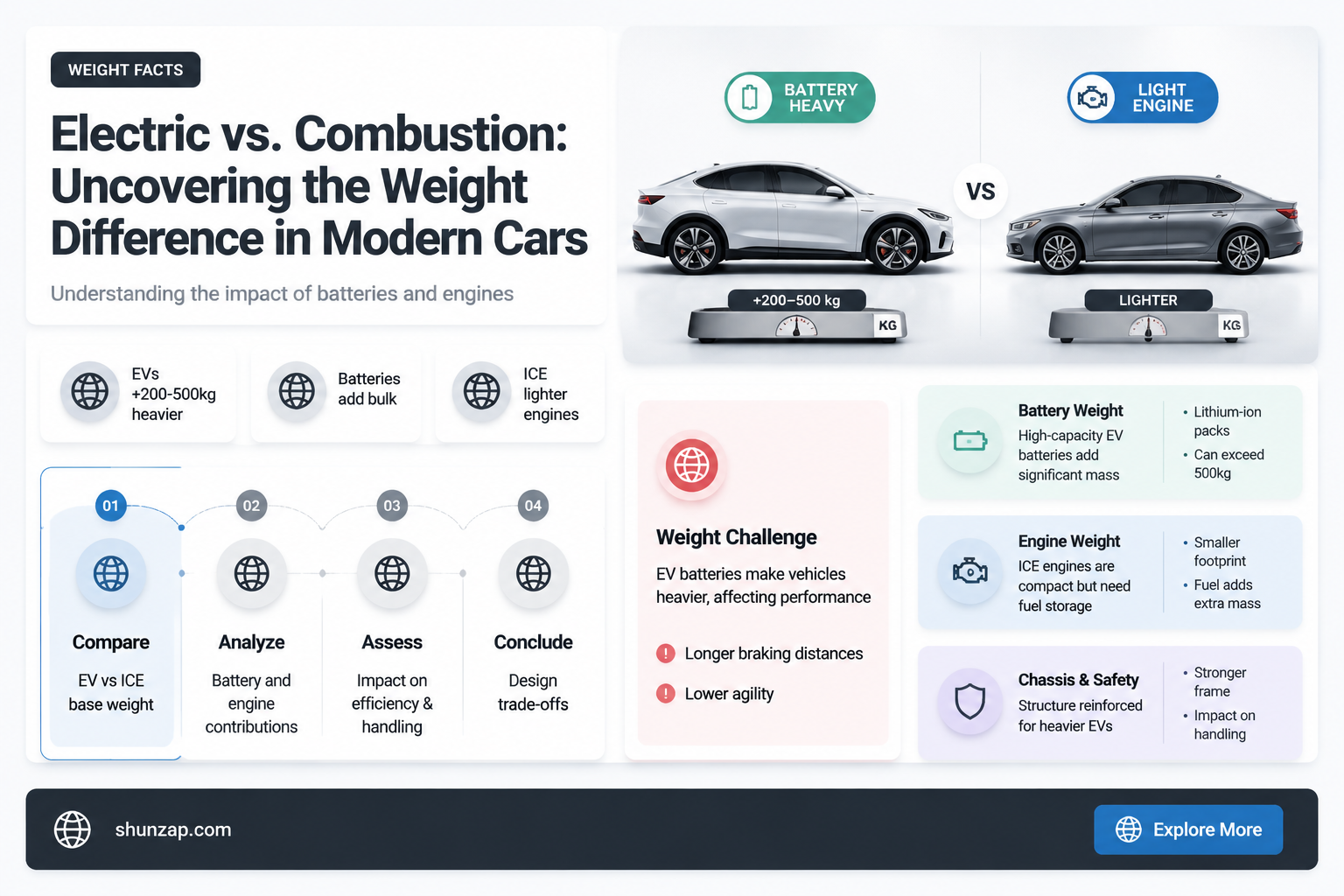 are electric cars heavier than combustion engine cars