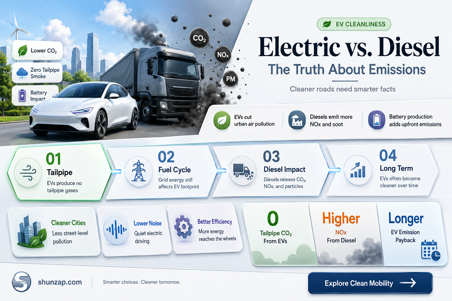 are electric cars dirtier than diesel