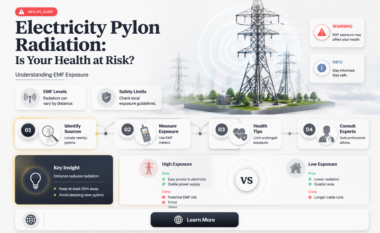 are electricity pylons bad for your health