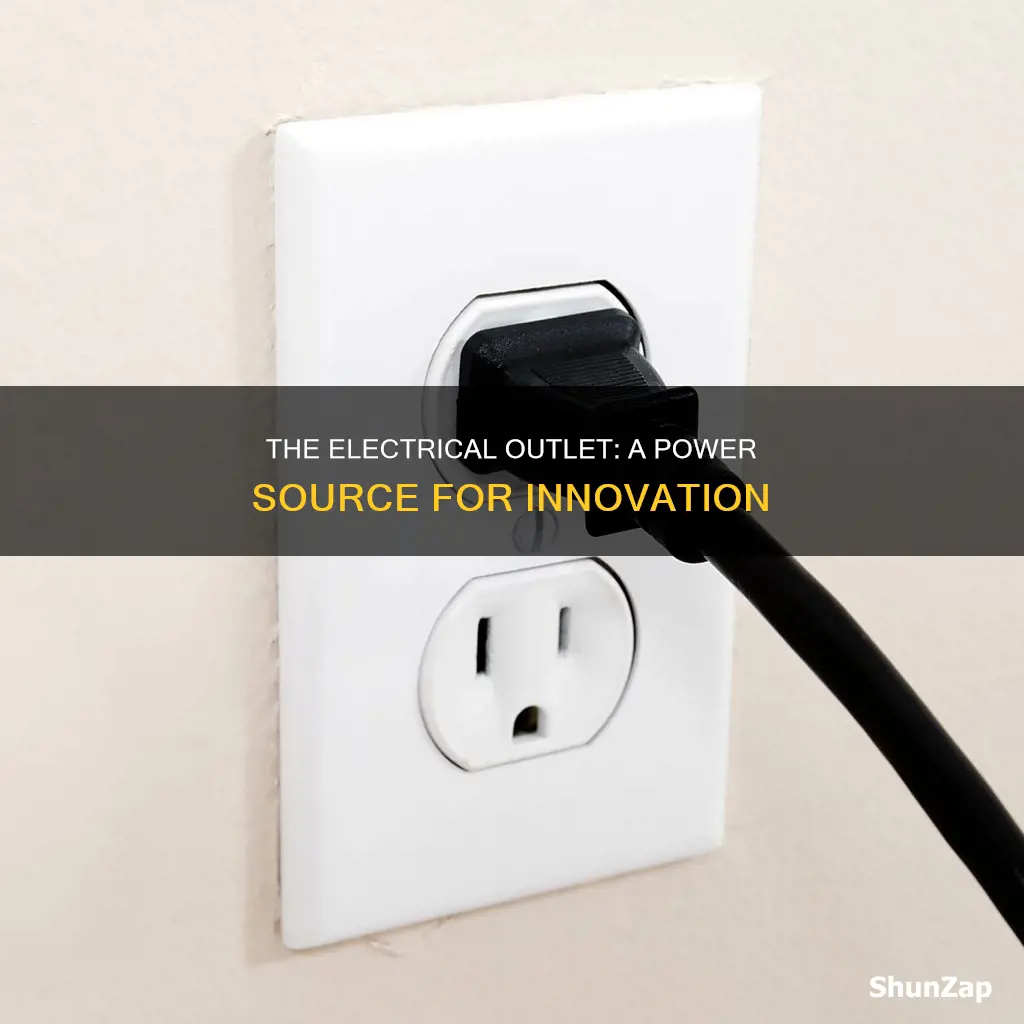 has been plugged into the wall electrical