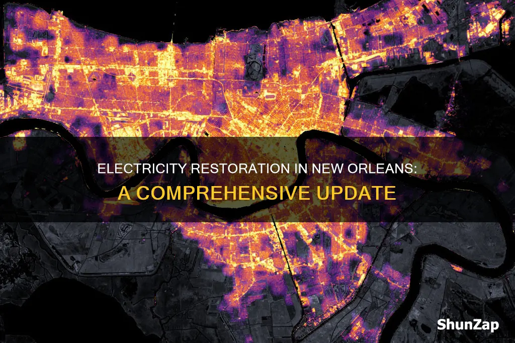 has electricity been restored in new orleans