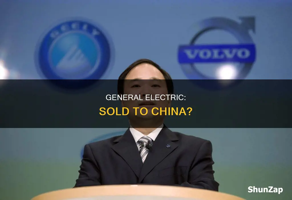 has general electric been sold to china