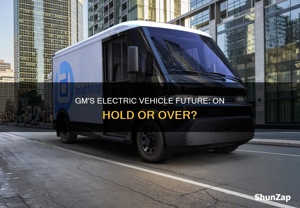 has gm stopped making electric vehicles
