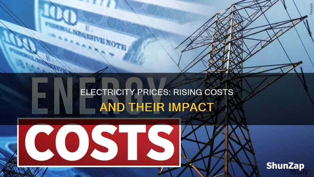 has the price of electricity gone up