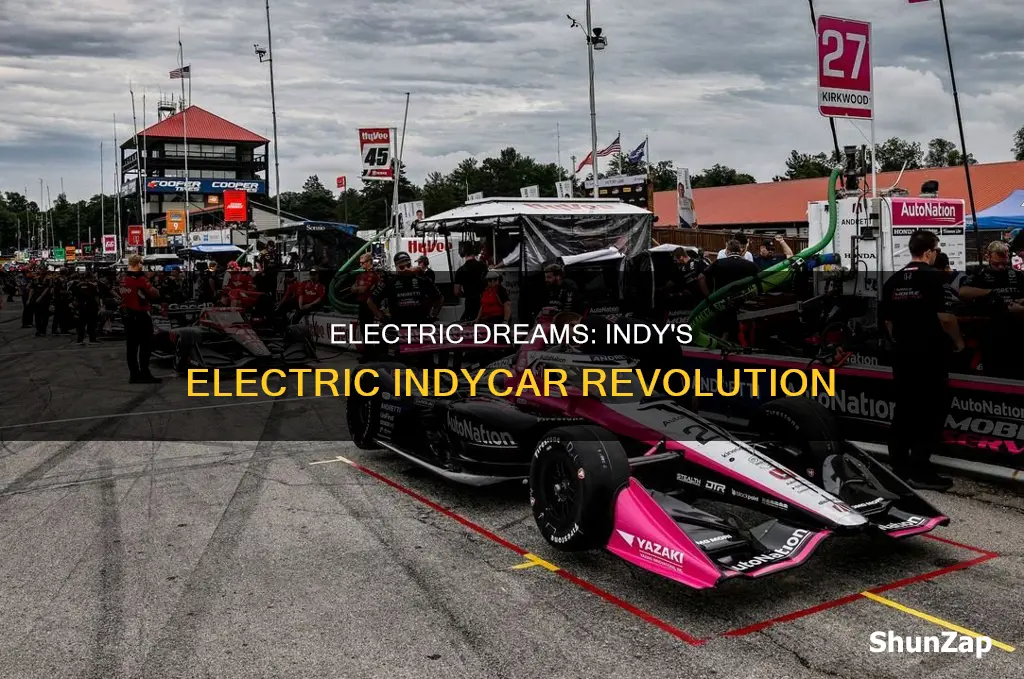 has there been an electric indy indycar