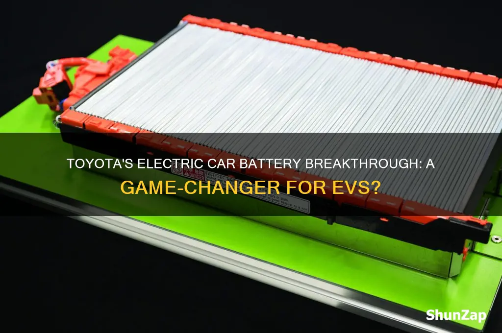 has toyota solved the electric car battery problem