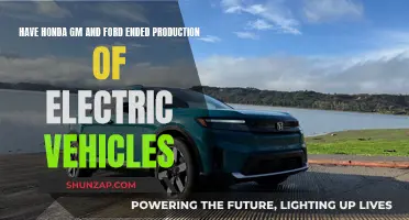 Electric Vehicle Production: Honda, GM, and Ford's Future Plans