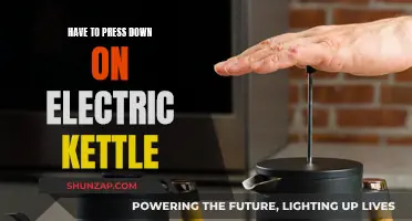 Electric Kettle Hack: Press Down, Brew Better