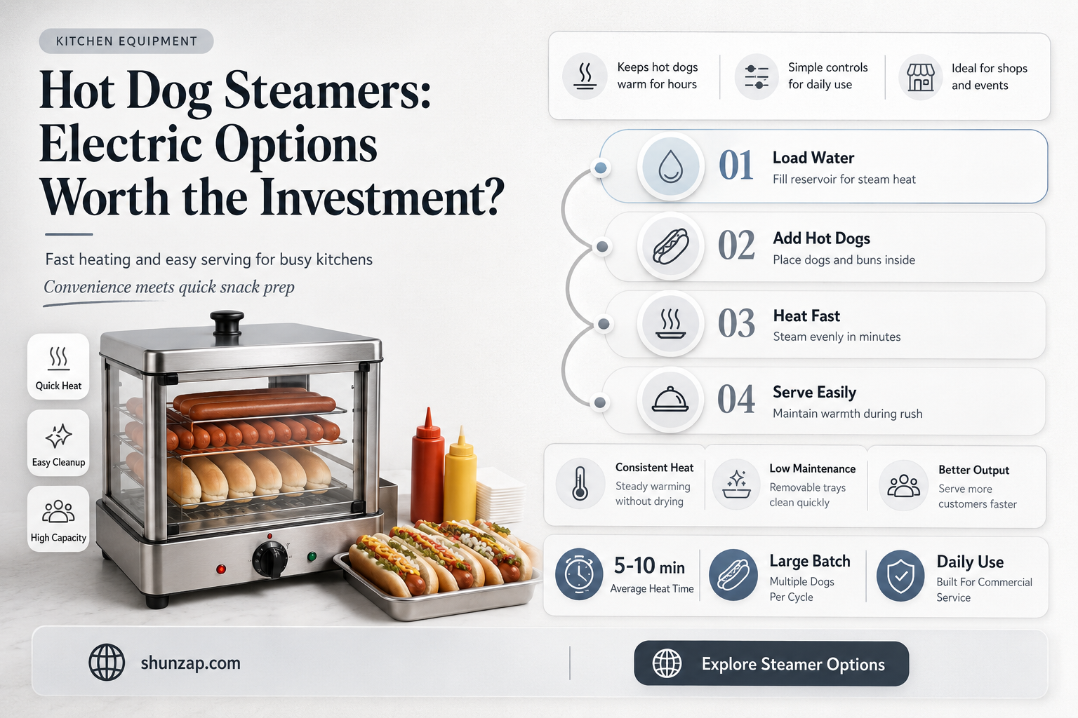 are electric hot dog steamers worth it