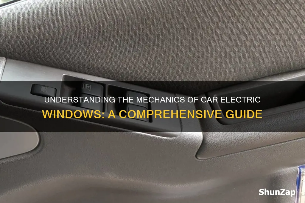 how a car electric window works
