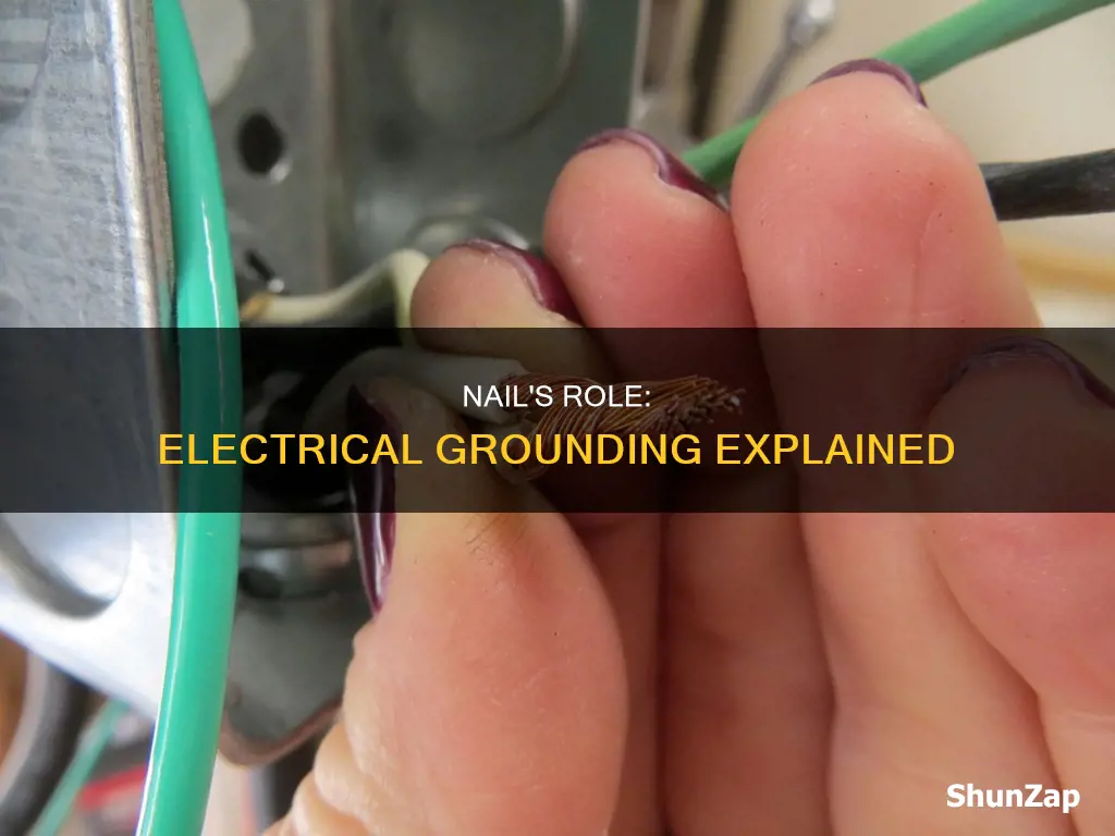 how a nail is a electrical ground