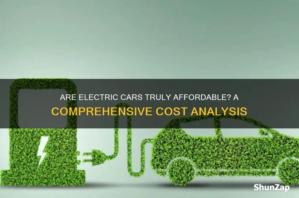 how affordable are electric cars