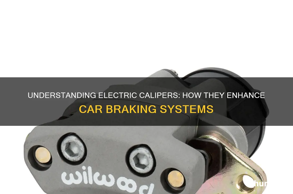 how an electric caliber works on cars