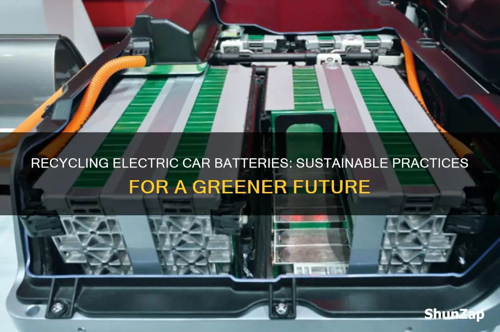 how are batteries from electric cars recycled