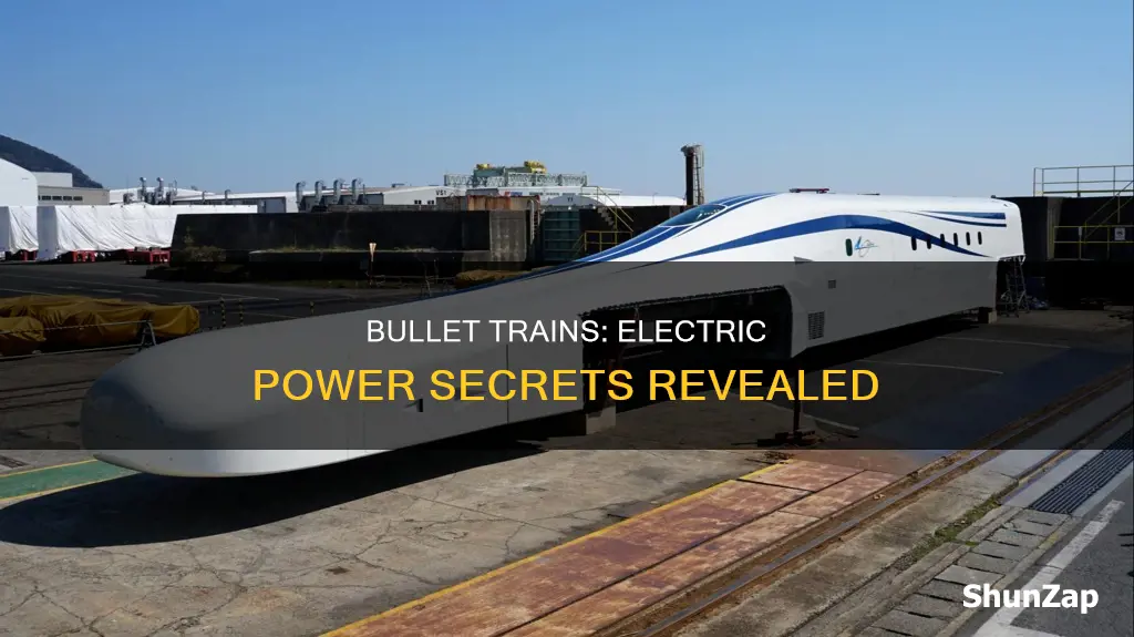 how are bullet trains powred with electricity