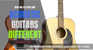 Electric vs Acoustic Guitars: What's the Difference?