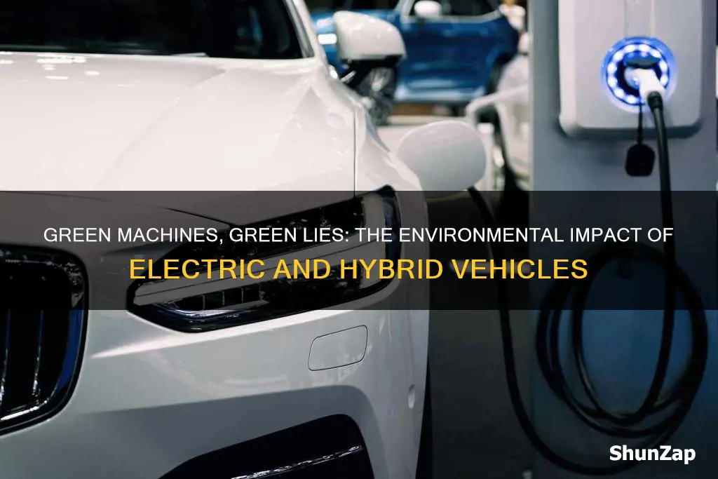 how are electric and hybrid vehicles adversley effecting our environment