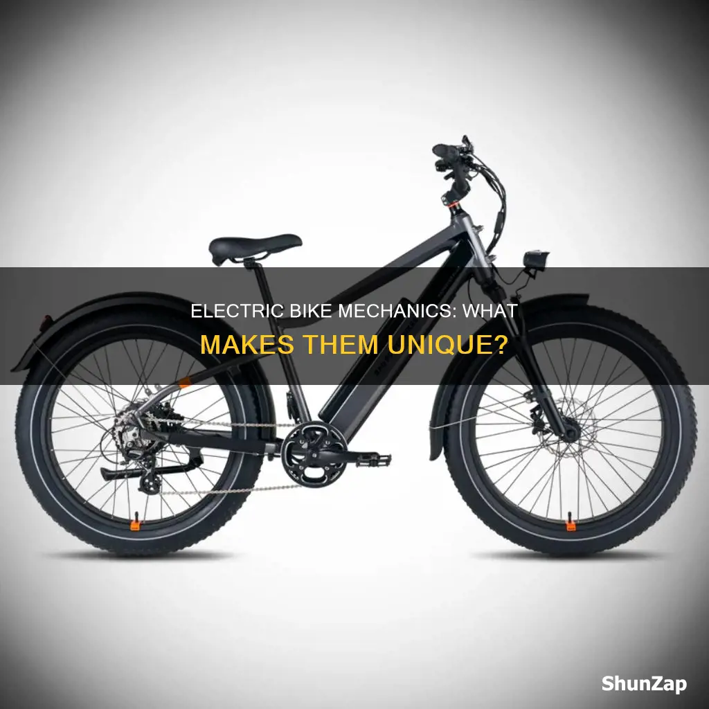 how are electric bikes different