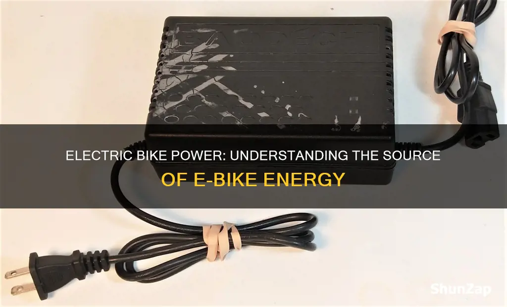 how are electric bikes powered