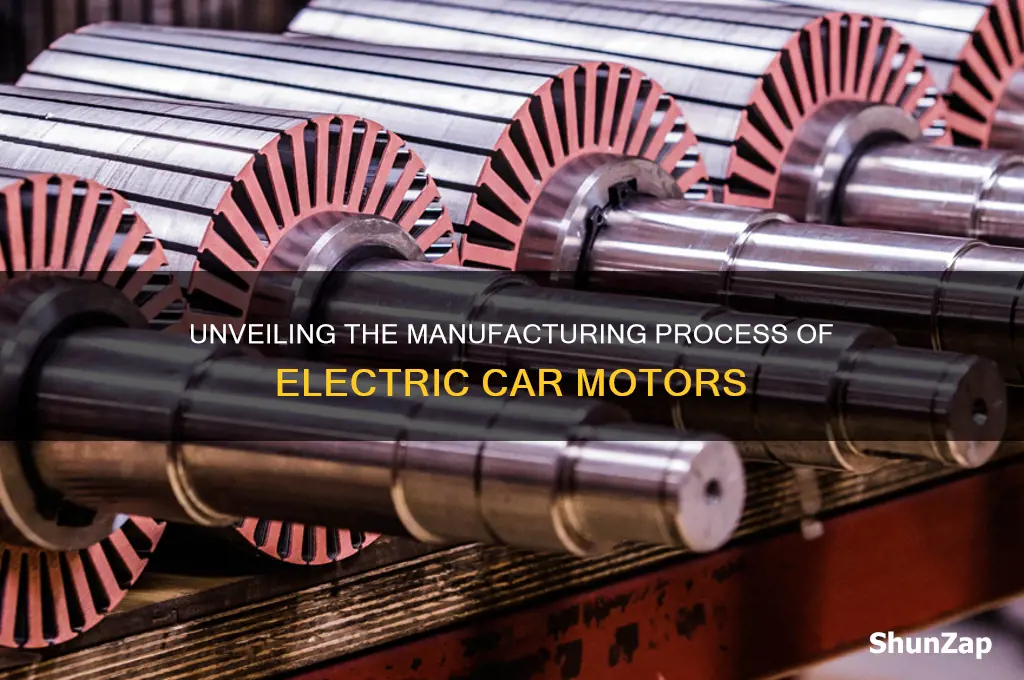 how are electric car motors made