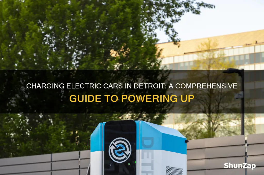 how are electric cars charged detroit mi