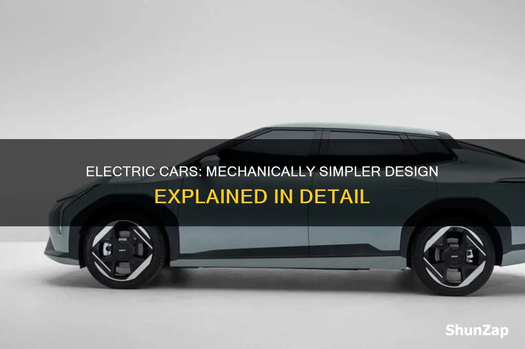 how are electric cars mechanically simpler