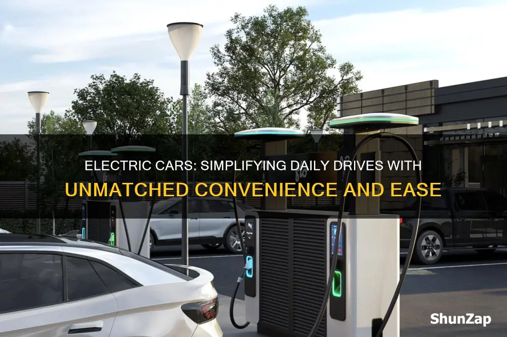 how are electric cars more convenient