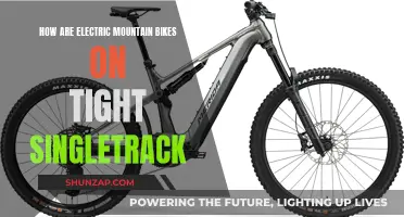 Electric Mountain Bikes: Handling Tight Singletrack Trails