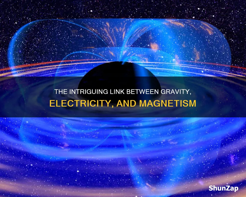how are gravity electricity and magnetism related