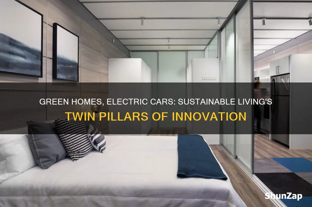 how are green homes and electric cars alike