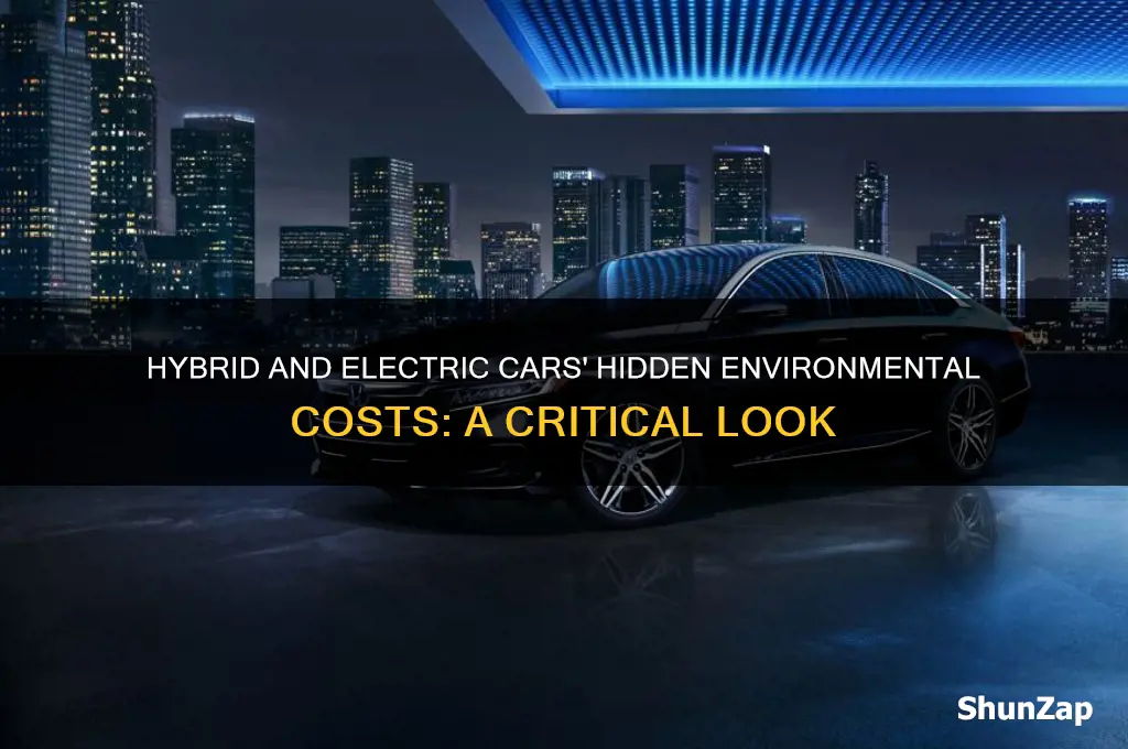 how are hybrid and electric cars bad for the environment