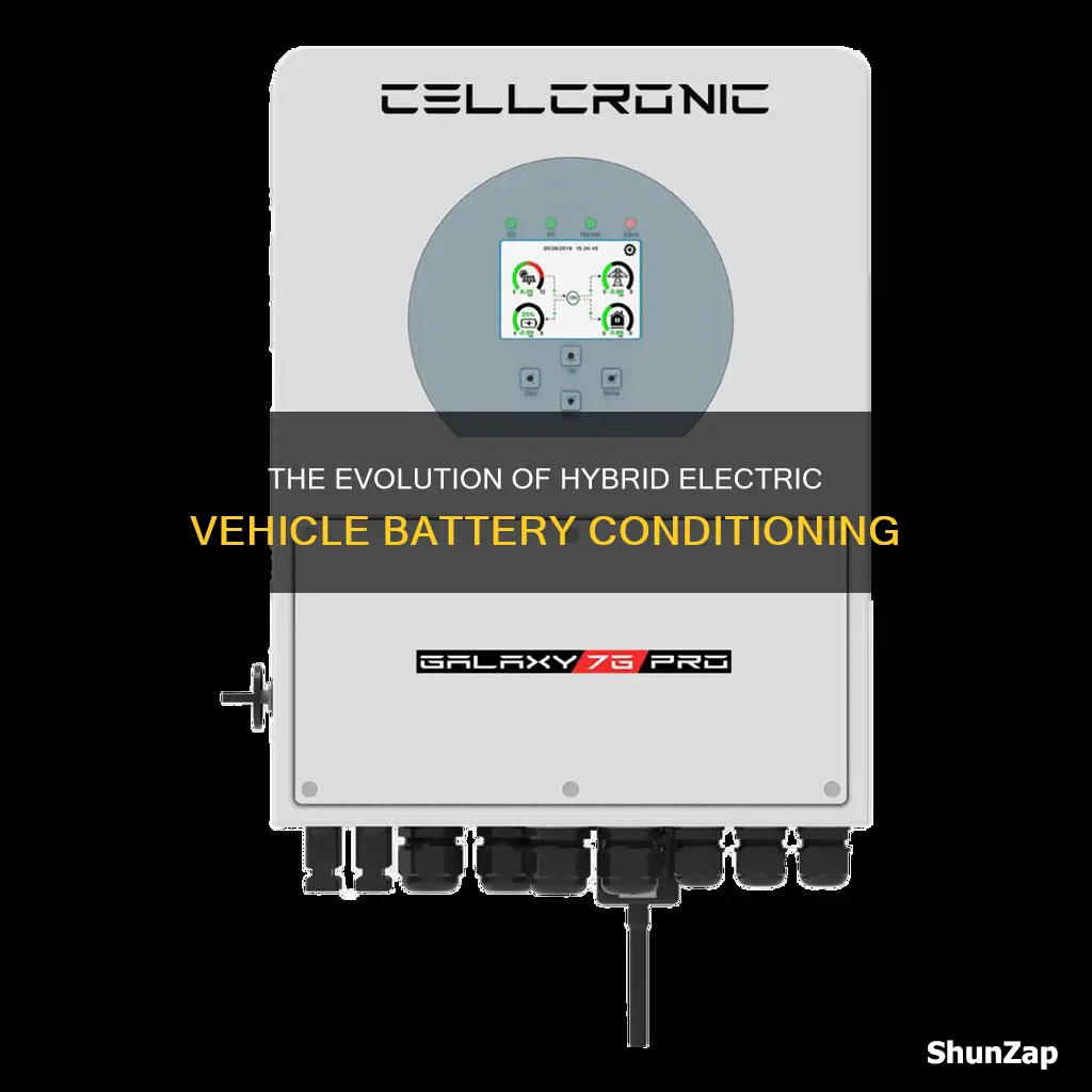 how are hybrid electric vehicles battery conditioned