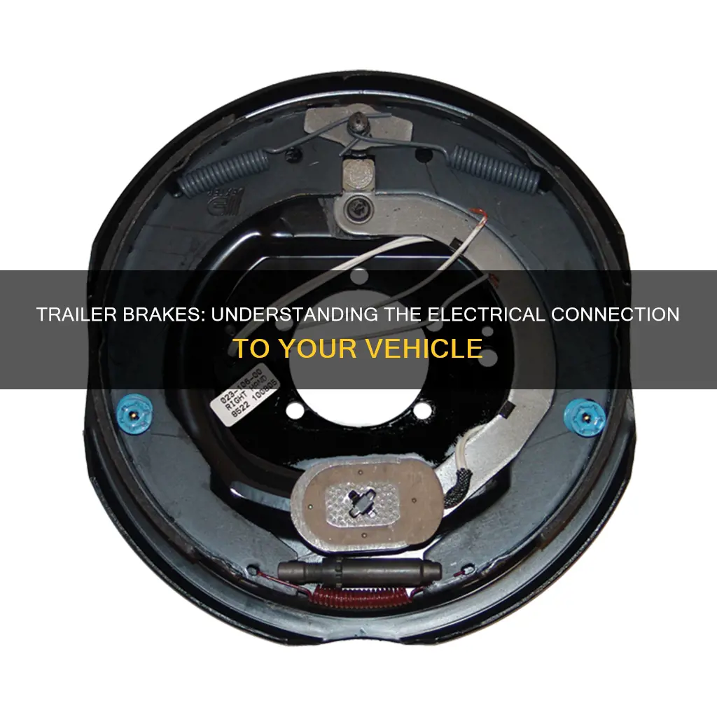 how are trailer electric brakes connected to vehicle