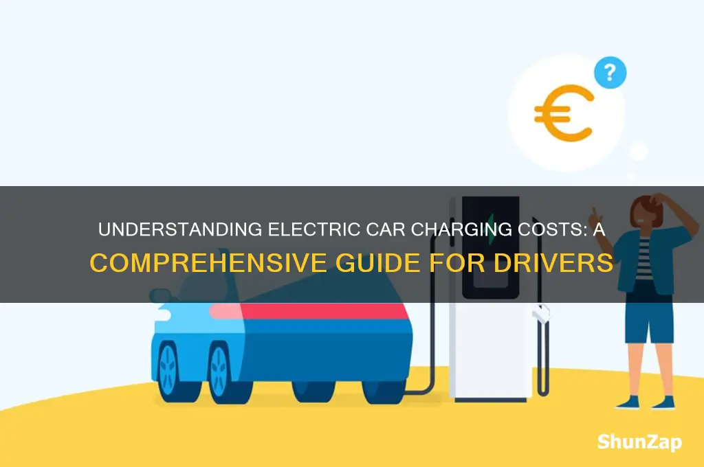 how are you charged for electric cars