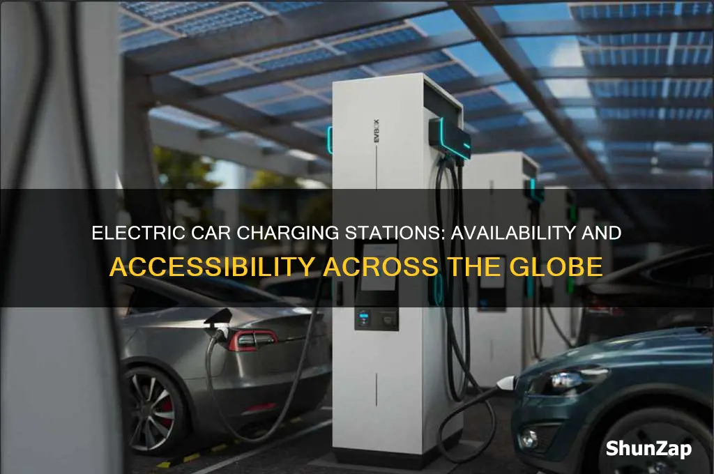 how available are charging stations for electric cars