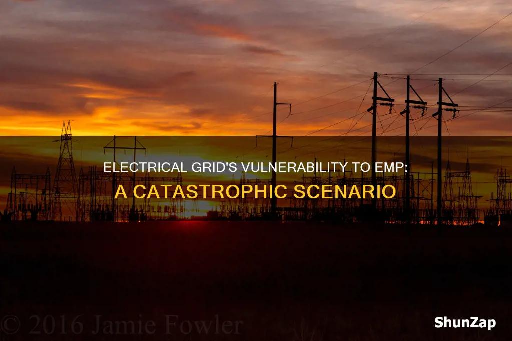 how badly would emp damage electrical grid
