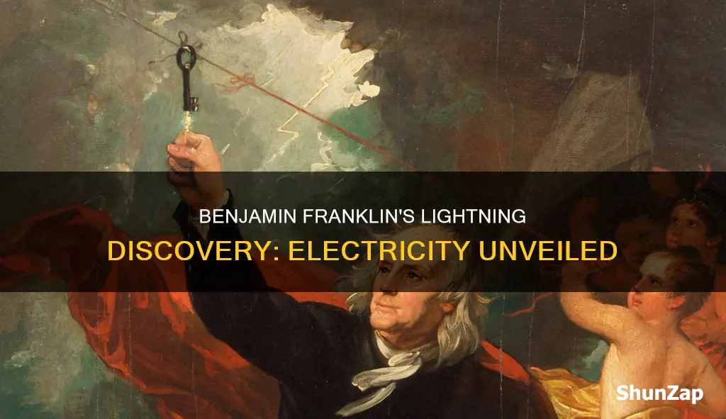 how benjamin franklin discovered electricity from lightning