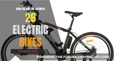 Ancheer 26 Electric Bikes: How Big Are They Really?