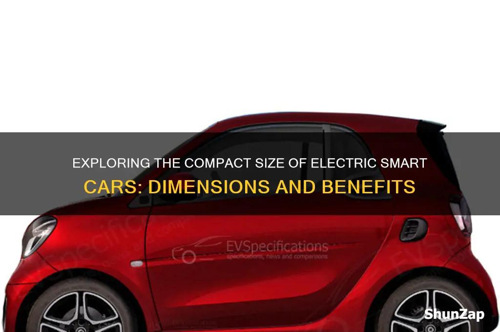 how big is electric smart car