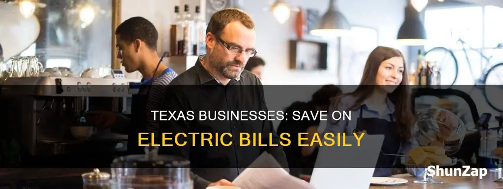 how businesses save on electric in texas