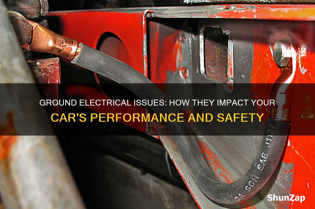 how can ground electrical issuse effect a car