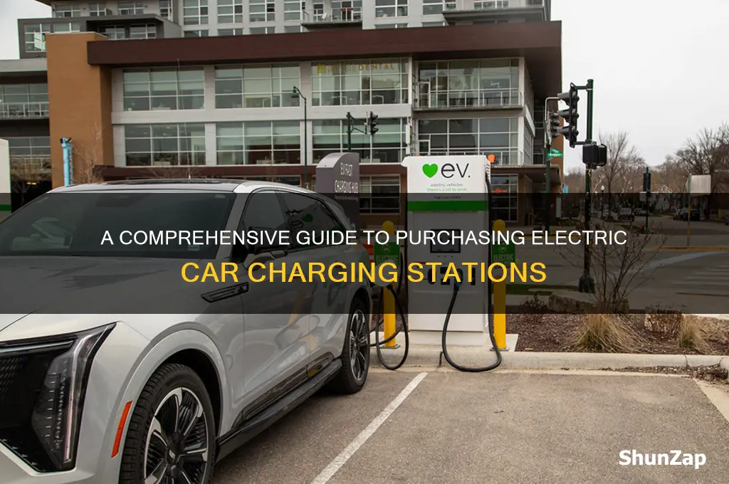 how can i buy a charging station for electric cars