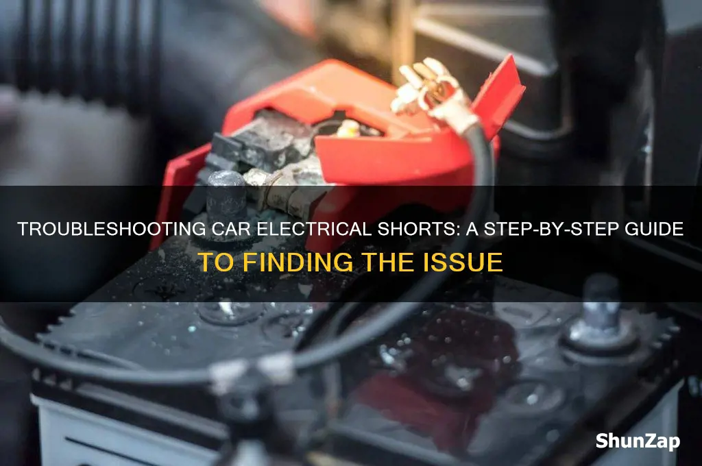 how can i find an electrical short in my car