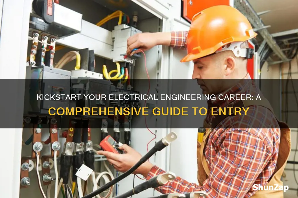 how can you enter the career electrical engineering