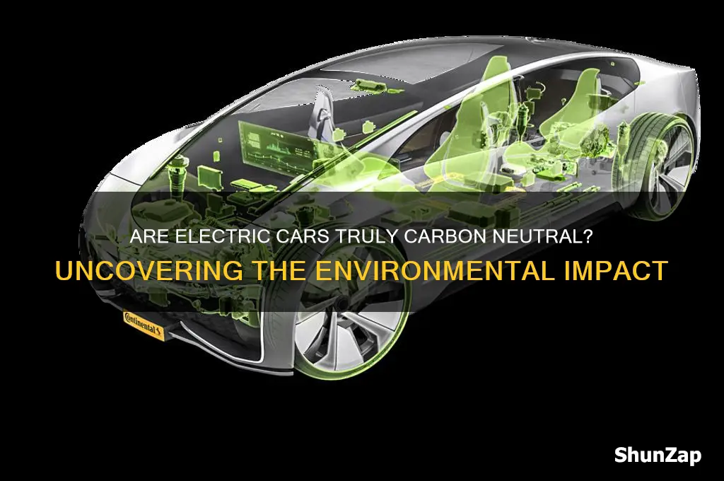 how carbon neutral are electric cars