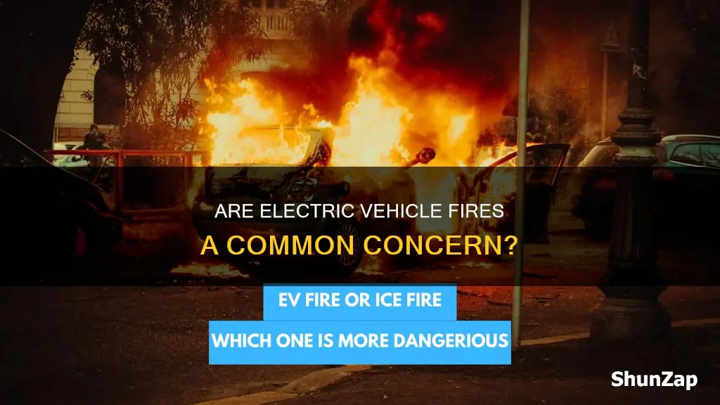how common are electric vehicle fires