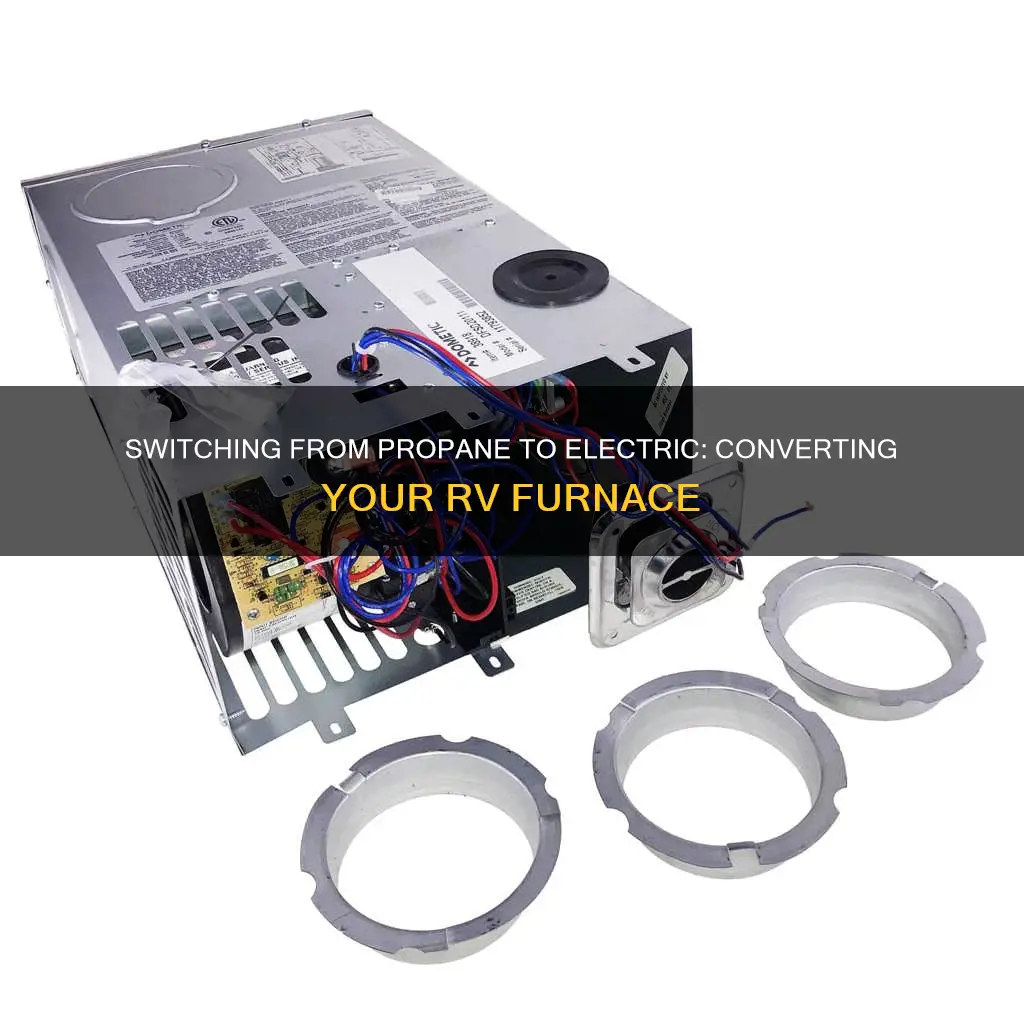 how convert rv propane furnace to electric