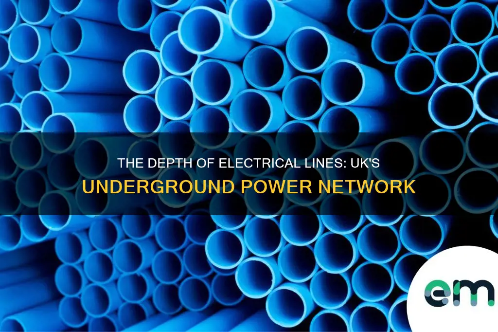 how deep are electrical lines buried uk