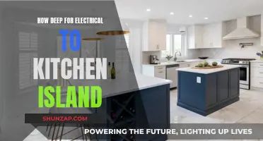 Electrical Wiring for Your Kitchen Island: How Deep Should You Go?